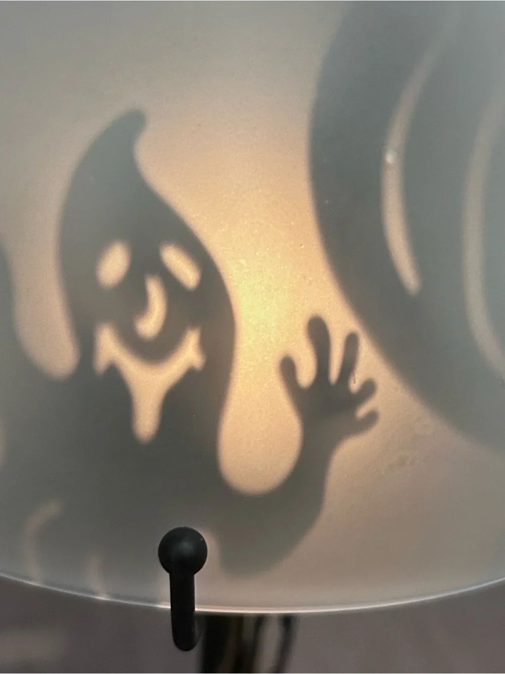 PartyLite Shadow Dancers Ghosts Candle Holder Tealight Lamp Halloween Fall Decor